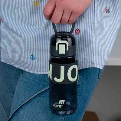 Бутылка для воды Kite 550 мл сіра (K25-1232-1) Винница