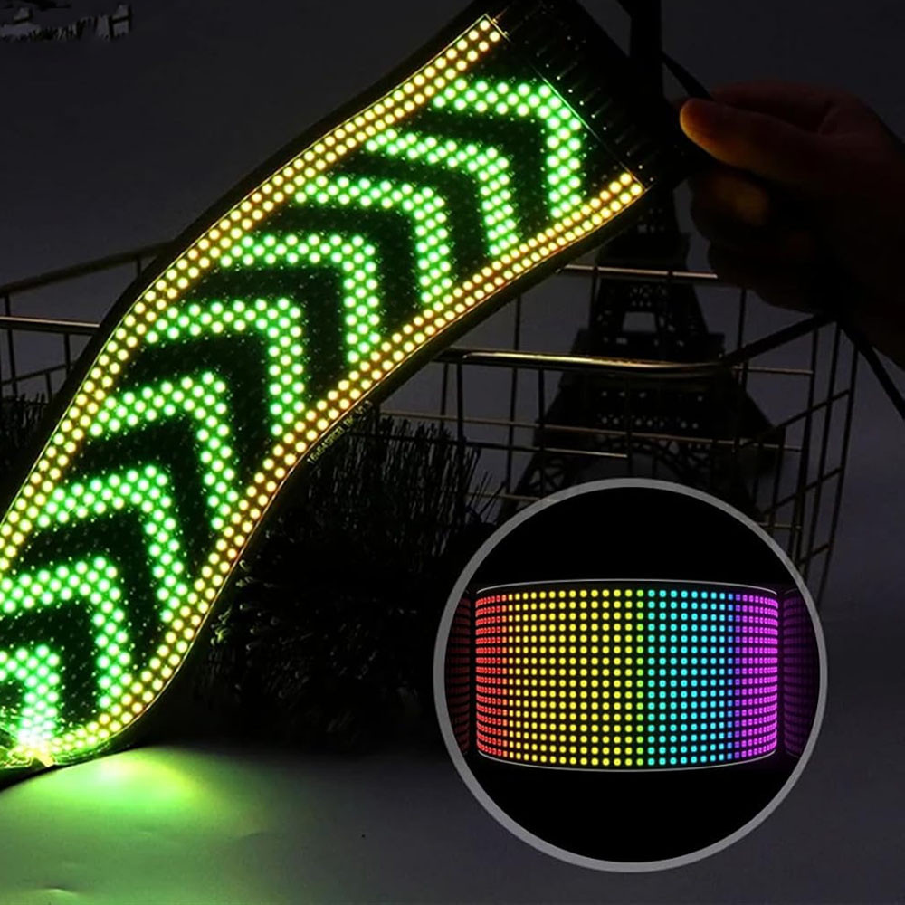 Світлодіодна LED панель для авто 64х20,USB+пульт SBR Київ - фото 8