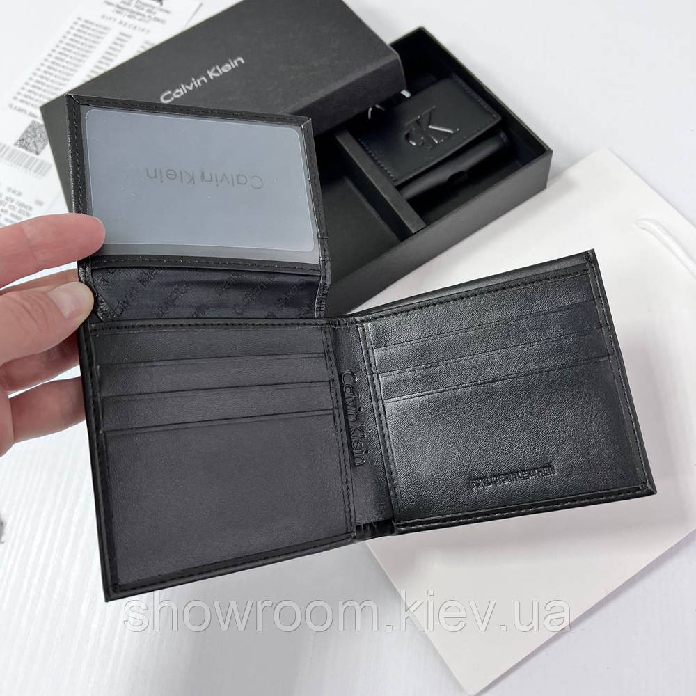 Мужское брендовое кожаное портмоне (1438), подарочная упаковка Киев - изображение 8