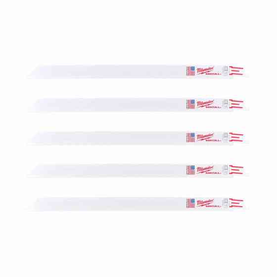 Полотно для шабельних пил THIN KERF MILWAUKEE, 300х1,4мм, (5шт), (метал) Одесса