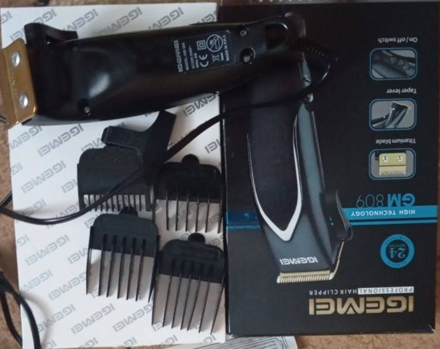 Машинка для стриження волосся Професійна: I GEMEI Київ - фото 3