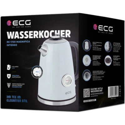 Електрочайник ECG RK 1700 Magnifica Intenso Вінниця - фото 10