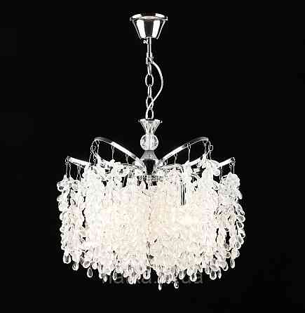 Люстра підвісна кришталева E2690/5, Хром Київ