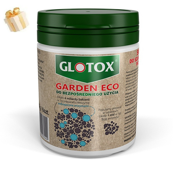 Препарат для септиков и бытовых очистных сооружений Glotox, 150 г Днепр - изображение 1