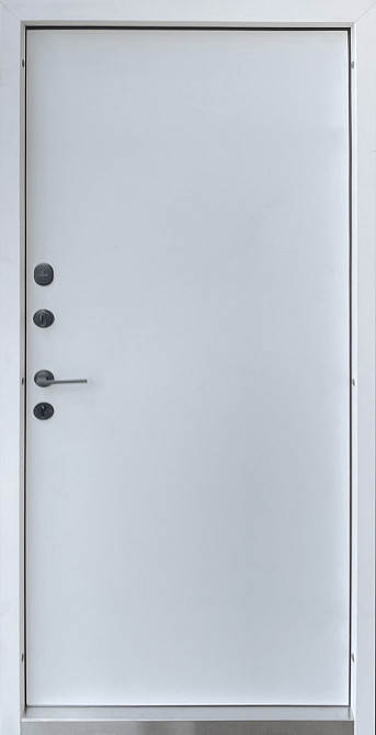 Двері вуличні модель Strimeх LAMA Venezia, Антрацит/Біле дерево. ТЕРМОРОЗРИВ. ГАРАНТІЯ на покриття - 3 роки! 960 Київ - фото 2