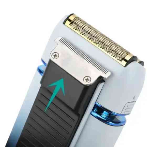 Машинка для стриження акумуляторна VGR V-362 9559, біло-синя Вінниця