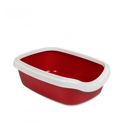 Туалет Природа Comfort M для кошек бордо 41х30х13,5 см Киев - изображение 1