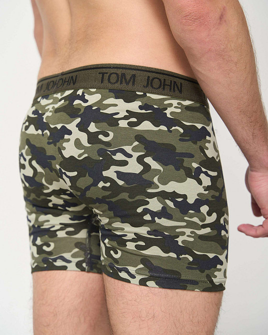 Боксеры мужские Tom John - Хаки в разводы 2200-23 XL Киев - изображение 5