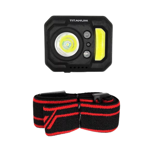 Ліхтарик LED налобний 250Lm 6500К чорний TLF-H05 Titanum Житомир - изображение 3