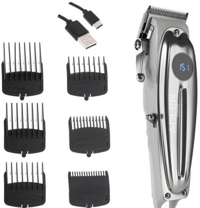 Машинка для стриження професійна: AD 2831 LCD. Київ - фото 2