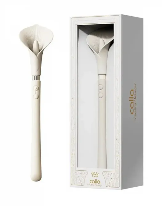 Вібромасажер Zalo — Calla Ivory White Львов - изображение 8