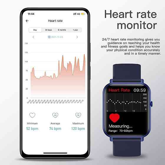 Смарт-часы ASWEE Smart Watch, 1.69