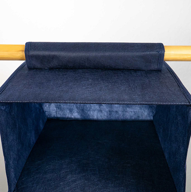 Підвісні полички органайзер для зберігання речей 62x30x30 см L HP-L (Синій) Суми - фото 5