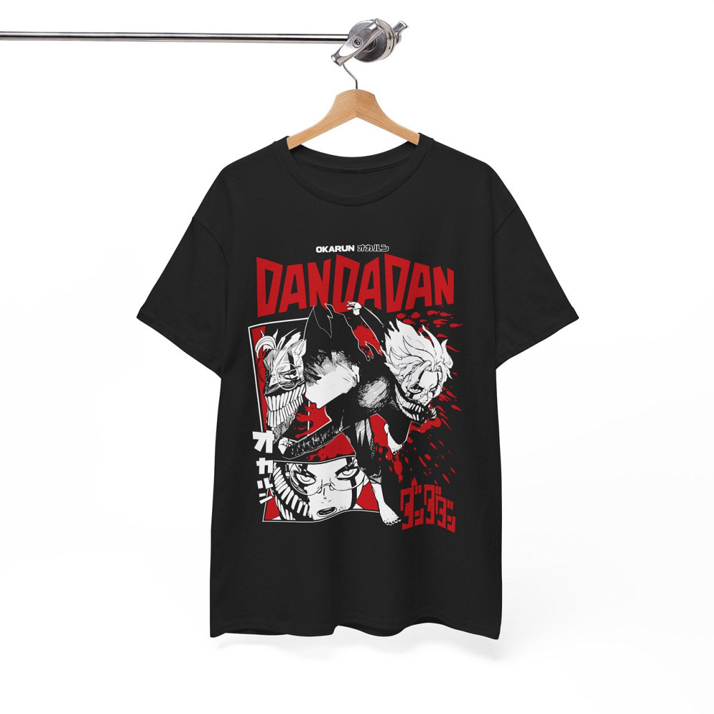 Футболка для хлопчика з аніме принтом Дандадан Сеіко Айасе Косплай оверсайз (зріст від 165 до 180) Чорний AnimeJ0546m Дніпро - фото 6
