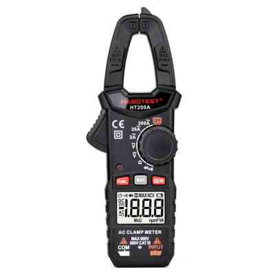 Токовые клещи Habotest AC600V/200A, DC600V (HT200A) Винница