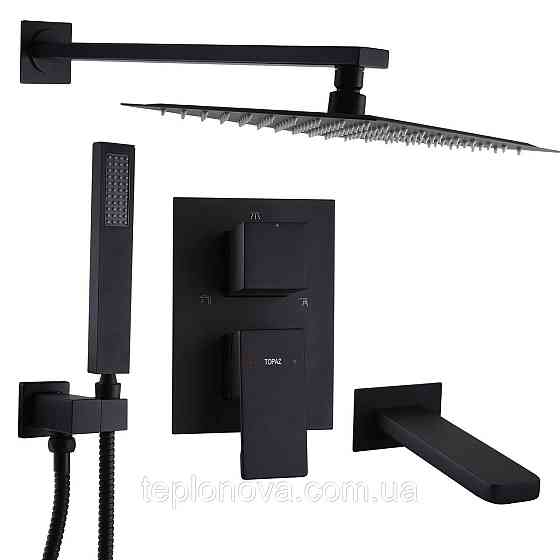 Смеситель для душа встроенный TOPAZ ODISS TO 08115-H13-BL Черновцы