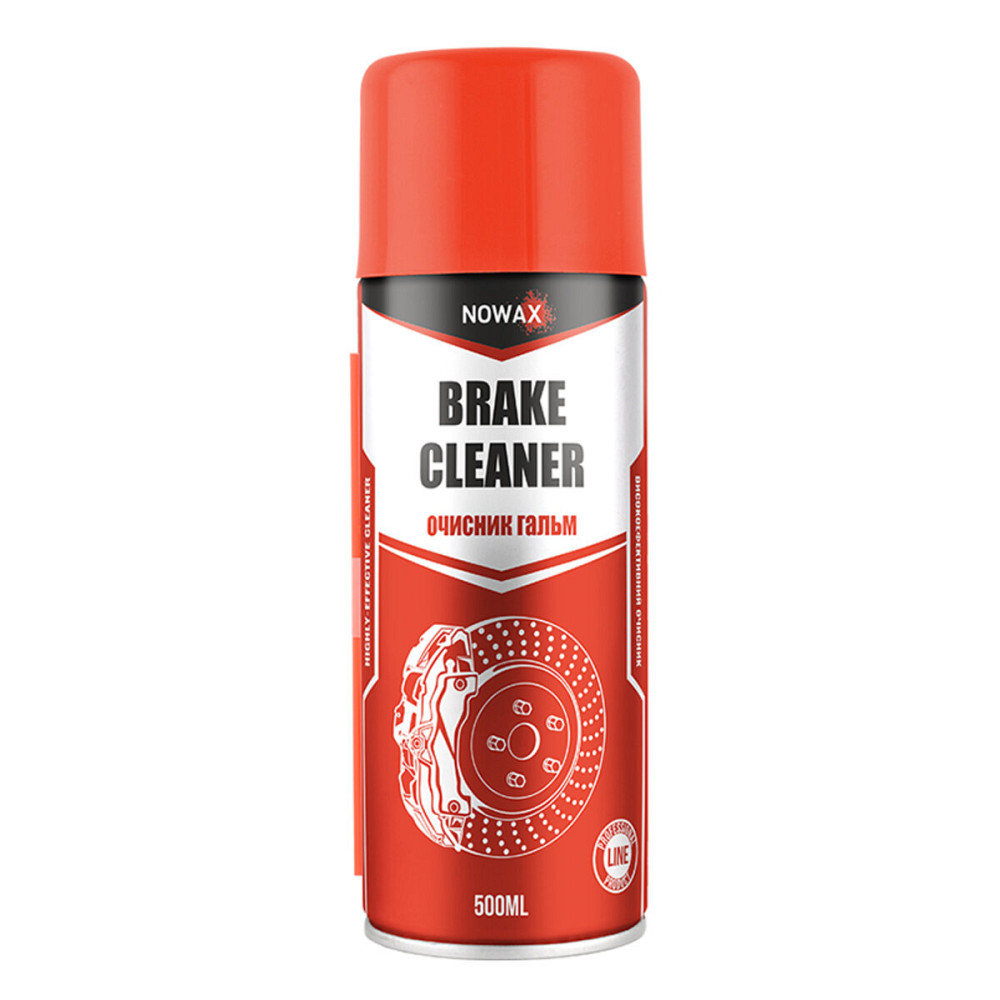 Очисник-спрей гальмівної системи Nowax Brake Cleaner, 500мл Київ - фото 1
