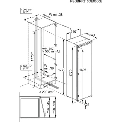 Холодильник Electrolux ERD6DE18S1 Винница - изображение 2