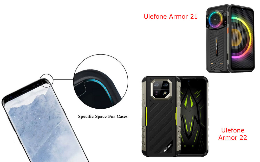 Захисне скло HyperGlass Pro для Ulefone Armor 21, Armor 22 – максимальна чутливість та захист Київ - фото 3