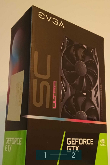 Видеокарта: Evga geforce 1660 gddr5 6Gb Киев - изображение 1