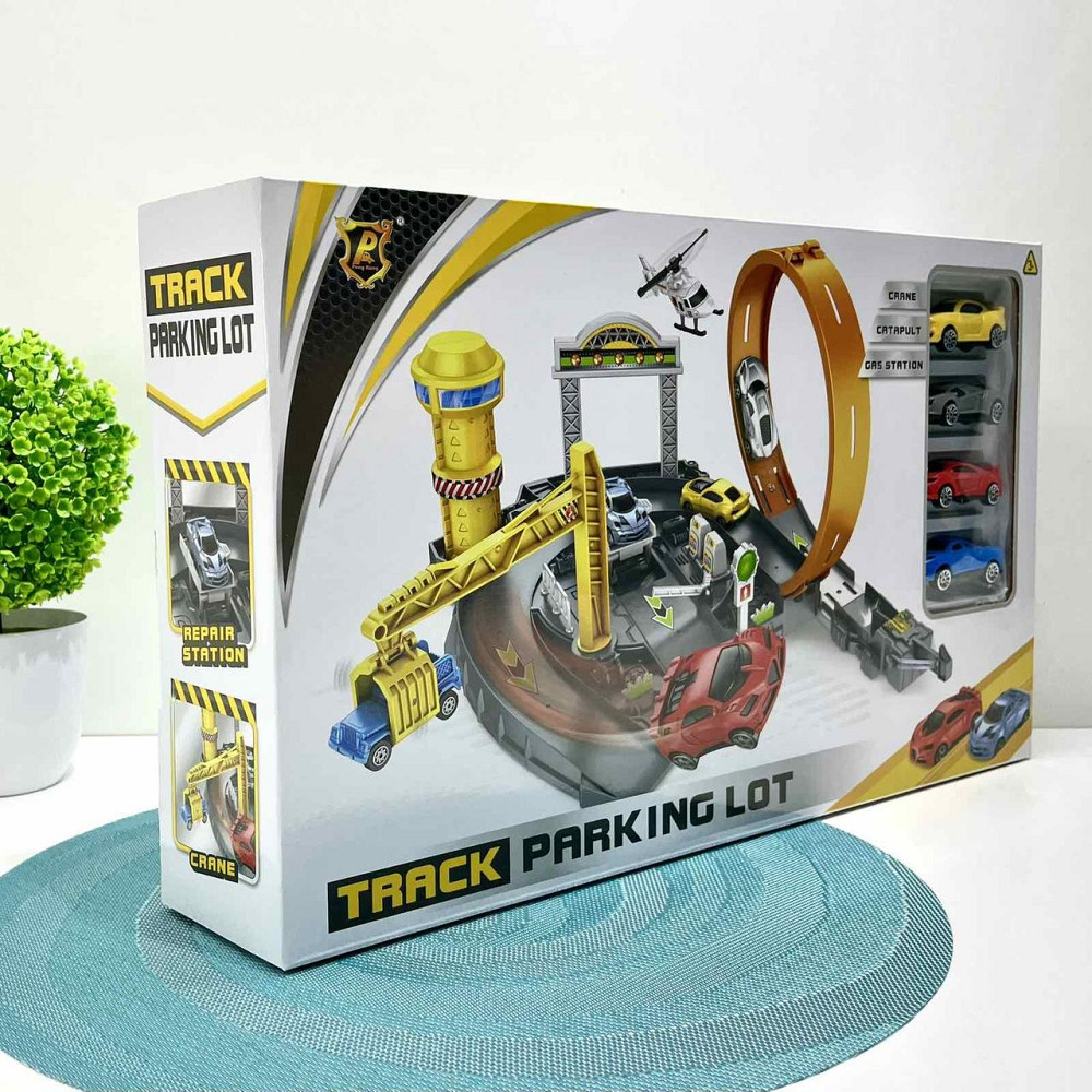 Трек дитячий з машинками 4шт (P872-A) Чернігів - фото 2