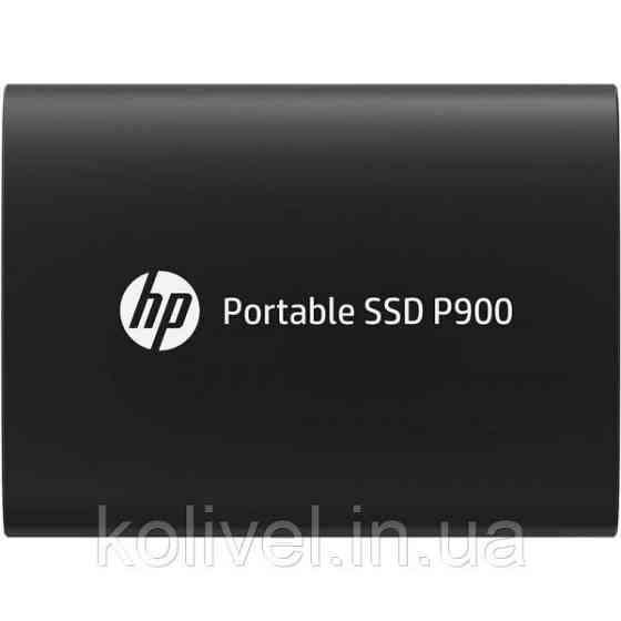 SSD external, USB 3.1 Gen2 Type-C 512Gb, HP P900, TLC, Black, чорний, Retail (7M690AA) Киев