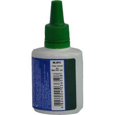 Краска штемпельная Buromax 30мл, green (BM.1901-04) Винница