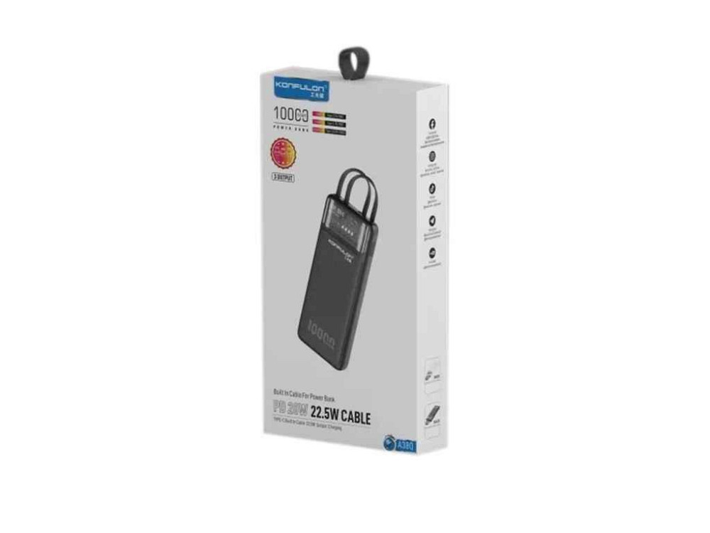 Power Bank 10000mAh A38Q ТМ Konfulon Київ - фото 1