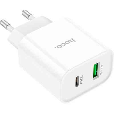 Зарядний пристрій HOCO C80A Plus Rapido White (6931474779885) Вінниця