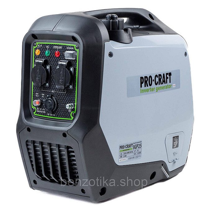 Інверторний бензиновий генератор Procraft IGP25 Київ - фото 1