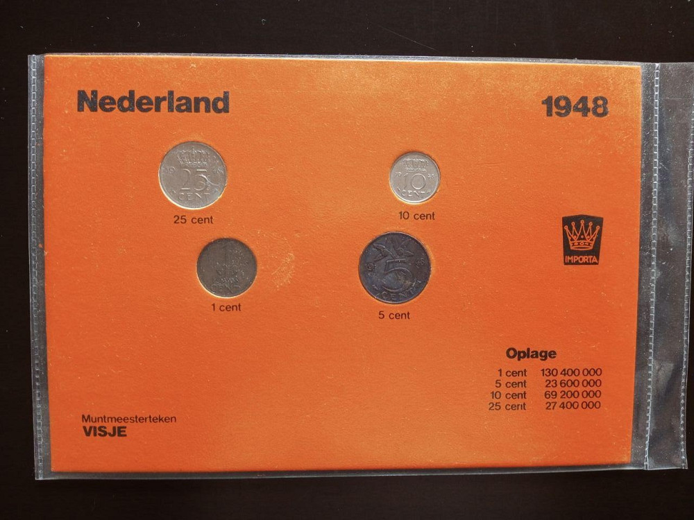 Минт сет Нидерландов, 1948 год (1.2) Полтава - изображение 1