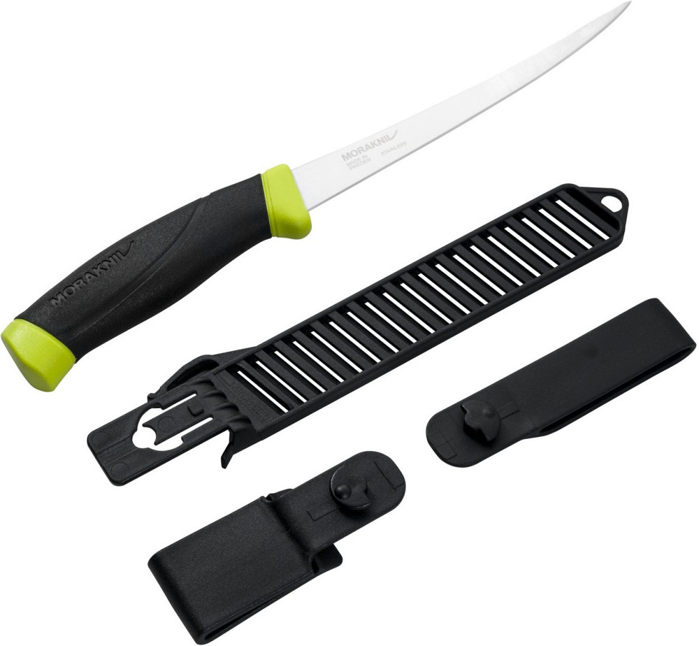 Універсальний Ніж філейний з чохлом Morakniv "Fishing Comfort 155" (11892/13869) Нержавіюча сталь Нововолинськ - фото 5