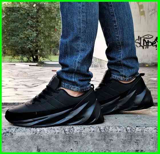 Термо Кроссовки Adidas $harks Мужские Адидас Чёрные Акула Еврозима (размеры: 41,42,43,44,45) Днепр