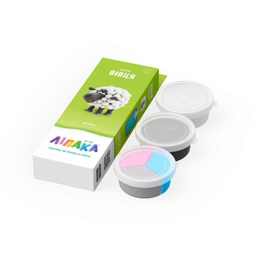 Набір самозатвердіючого пластиліну Вівця ЛІПАКА 30049-UA01 Вінниця - фото 4