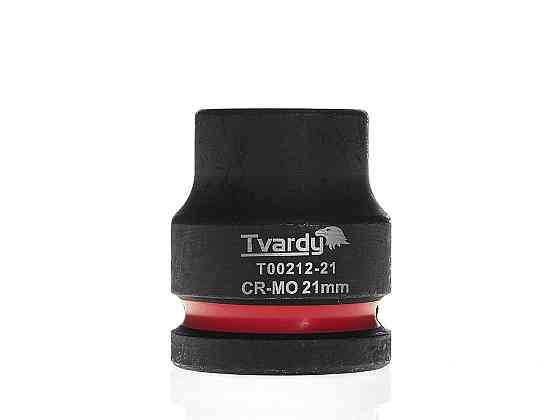 Головка ударна "Tvardy" з хром-молібденової сталі (Cr-Mo)  3/4"  6-гранна 21 мм Киев