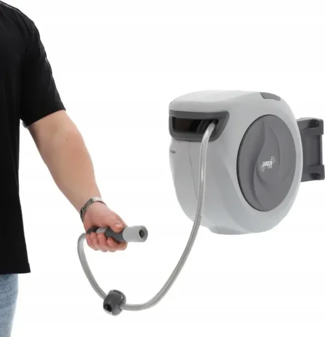 Катушка со шлангом Gardena Roll-Up XL Automatic 20 м ZHO9722 Киев - изображение 1