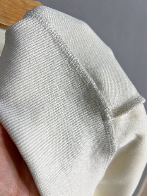 Свитшот женский A-N 25067 поло с воротничком пуговицы оверсайз с надписью вышивкой PERFECT one size, черный, one size Киев - изображение 9