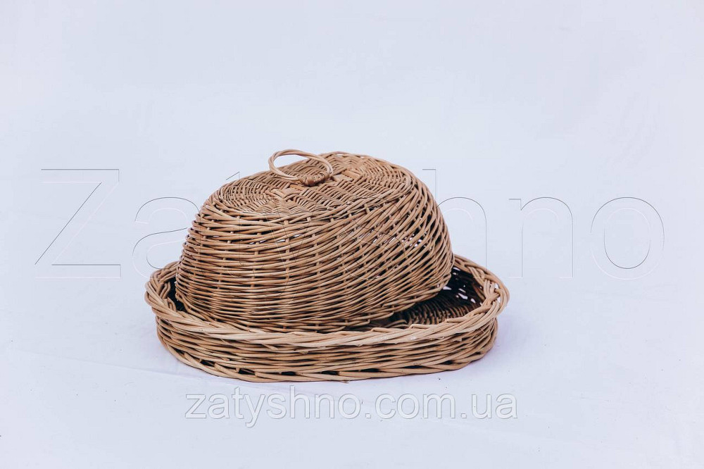 Хлебница плетеная из лозы | хлебница из лозы | хлебница с крышкой Киев - изображение 7