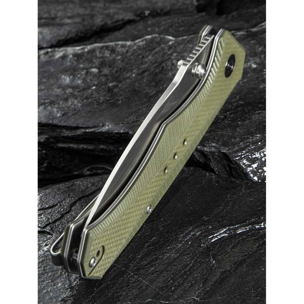 Ніж складаний туристичний Civivi Photonix, (9.4 см) 14C28N / G10 темно-зелений Київ - фото 15
