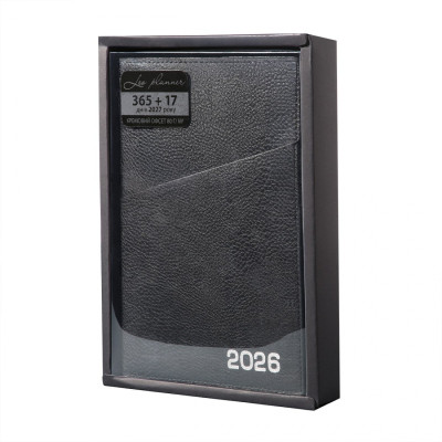 Тижневик Leo planner А5 датований 2026 "Credo", інтегральний, чорний, 368 сторінок (252647) Вінниця - фото 7
