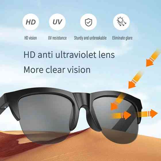 Беспроводные солнцезащитные очки-наушники Cykote F-06 Bluetooth 5.3 Винница
