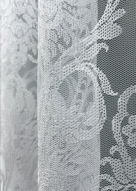 Тюль VR-Textil 1983т Жакард Білий 400х270 см (42-1007) Київ - фото 4