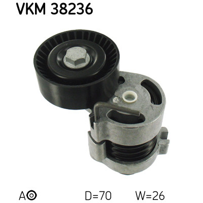 Натяжитель ремня с роликом SKF VKM 38236 Винница - изображение 1