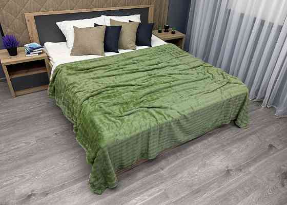 Плед-покривало 200х230 см (+-5см) Soft Night  Салатовий (87-130) Київ