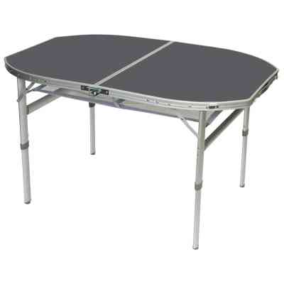 Туристичний стіл Bo-Camp Case Model Oval 120x80 cm Grey (1404415) (DAS303277) Вінниця