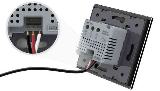 LIVOLO Датчик температури для теплої підлоги LIVOLO, провід 3 м, для гофри Devi (VL- ) Киев