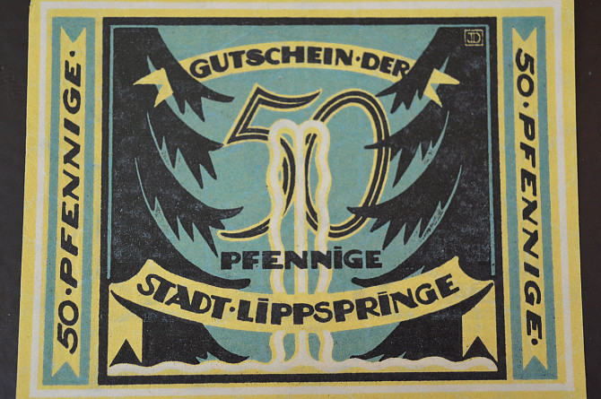 Германия. Нотгельд. 50 Pf 1921 года ( 3 ) Полтава - изображение 1