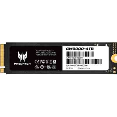 Накопитель SSD M.2 2280 4TB GM9000 Acer Predator (BL.9BWWR.131) Винница