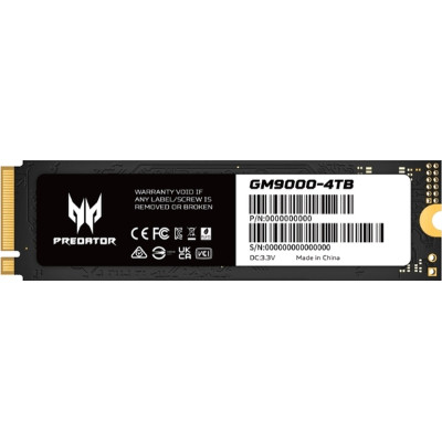 Накопичувач SSD M.2 2280 4TB GM9000 Acer Predator (BL.9BWWR.131) Вінниця - фото 6