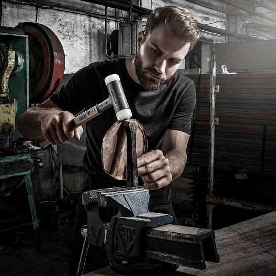 Молоток безінерційний HALDER Supercraft 3366 з дерев'яною ручкою, Ø=60 мм, m=1705 г, І=360 мм Одеса